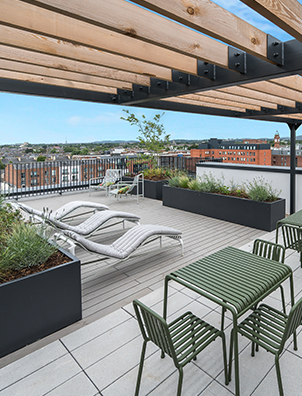 Rooftop-terrace